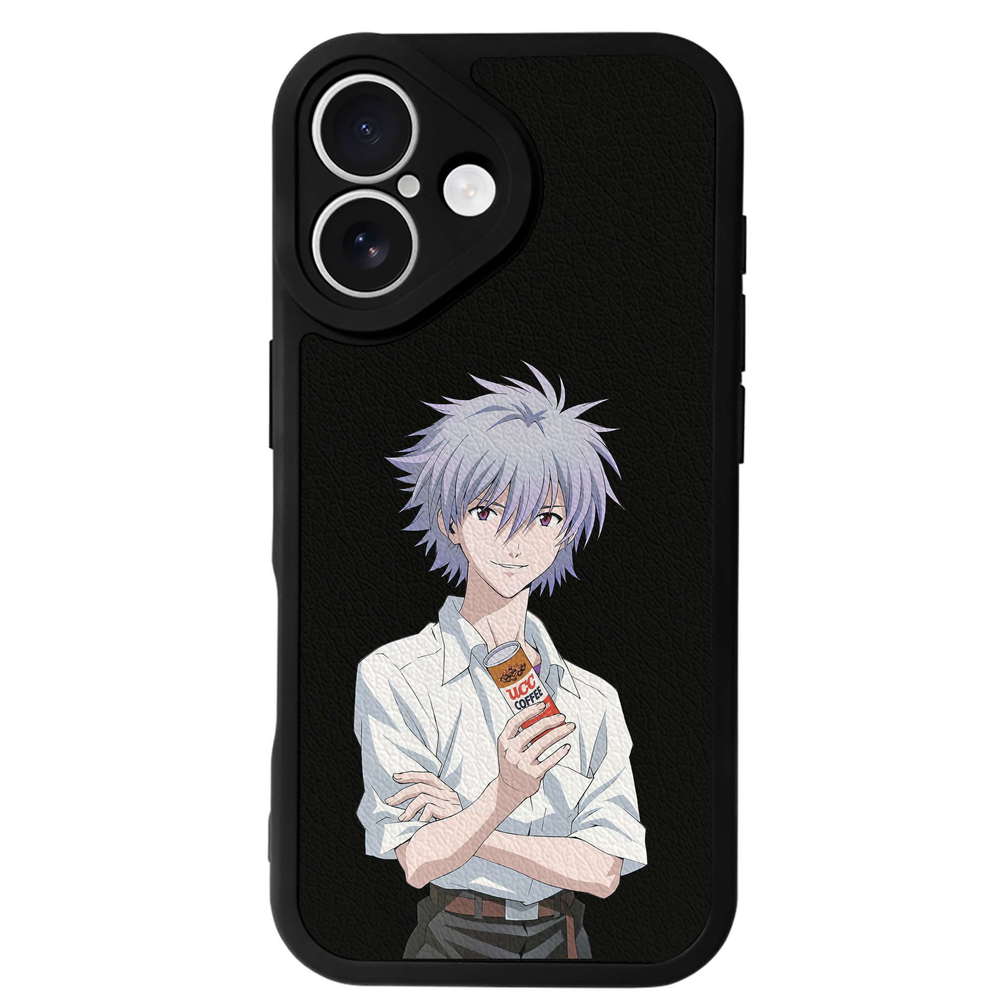 （画像用） EVA 新世紀エヴァンゲリオン 【iPhone 16シリーズ対応】シリコンスマホケース（レザー調） 材質：シリコン